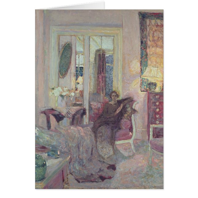 Porträtt av Princess Bibesco, c.1920 Hälsningskort (Framsidan)