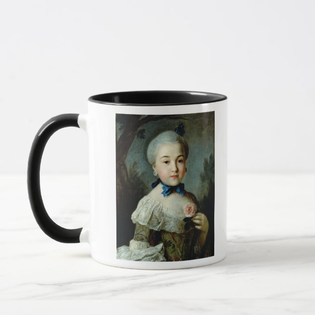 Porträtt av Princess Charlotte Sophia Mugg (Vänster)