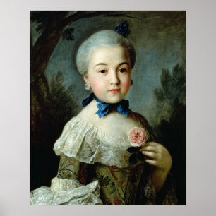 Porträtt av Princess Charlotte Sophia Poster