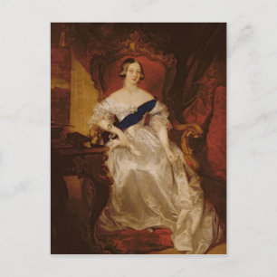 Porträtt av Queen Victoria Vykort