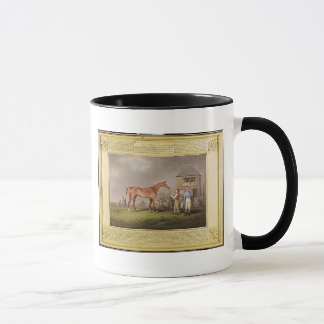 Porträtt av "quizen", egendomen av Lord Rous, aft Mugg (Höger)