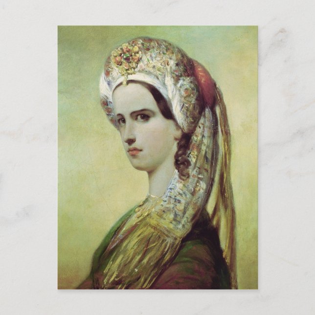 Porträtt av Rachel Vykort (Framsida)