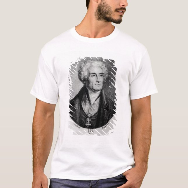Porträtt av räkningen Joseph de Maistre Tee Shirt (Framsida)