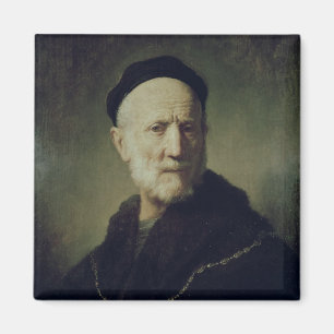 Porträtt av Rembrandts far Magnet