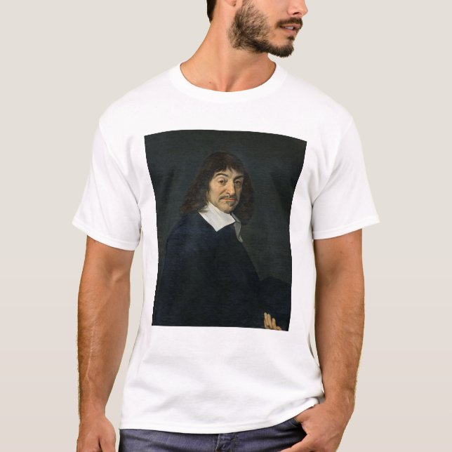 Porträtt av Rene Descartes c.1649 Tröja (Framsida)