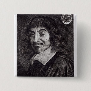 Porträtt av Rene Descartes Knapp