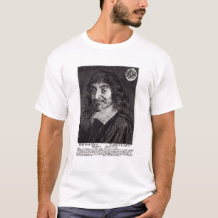 Porträtt av Rene Descartes Tröja