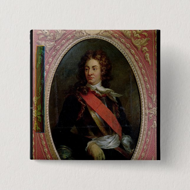 Porträtt av Rene Duguay-Trouin 1736 Knapp (Framsida)