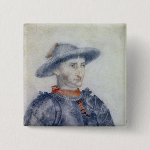 Porträtt av Rene mig hertig av Anjou Knapp