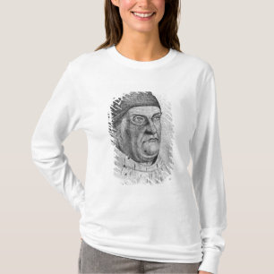 Porträtt av Rene mig hertig av Anjou T-shirt