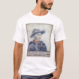 Porträtt av Rene mig hertig av Anjou Tee Shirt