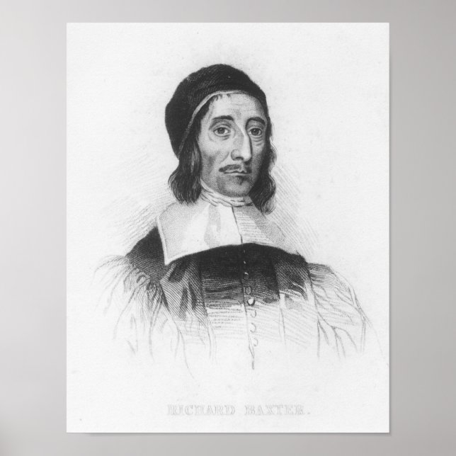 Porträtt av Richard Baxter Poster (Framsidan)