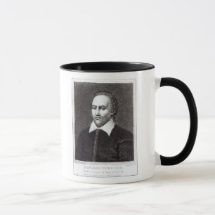 Porträtt av Richard Burbadge Mugg