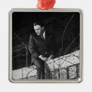Porträtt av Richard Burton Julgransprydnad Metall