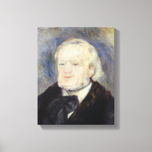 Porträtt av Richard Wagner 1882 Canvastryck