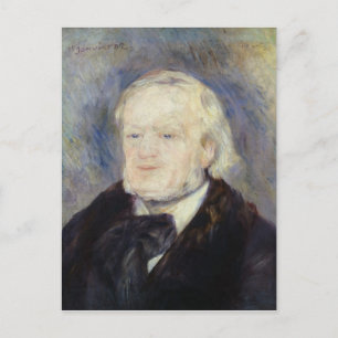 Porträtt av Richard Wagner 1882 Vykort