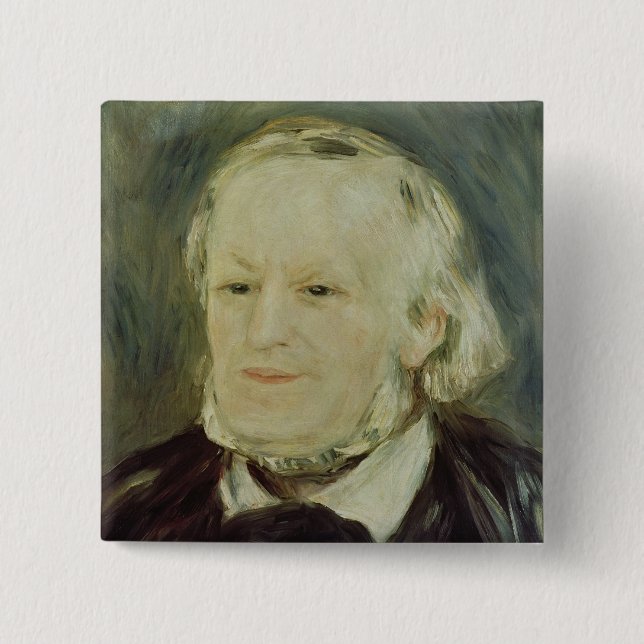 Porträtt av Richard Wagner, 1893 Knapp (Framsida)