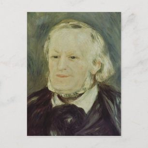 Porträtt av Richard Wagner , 1893 Vykort