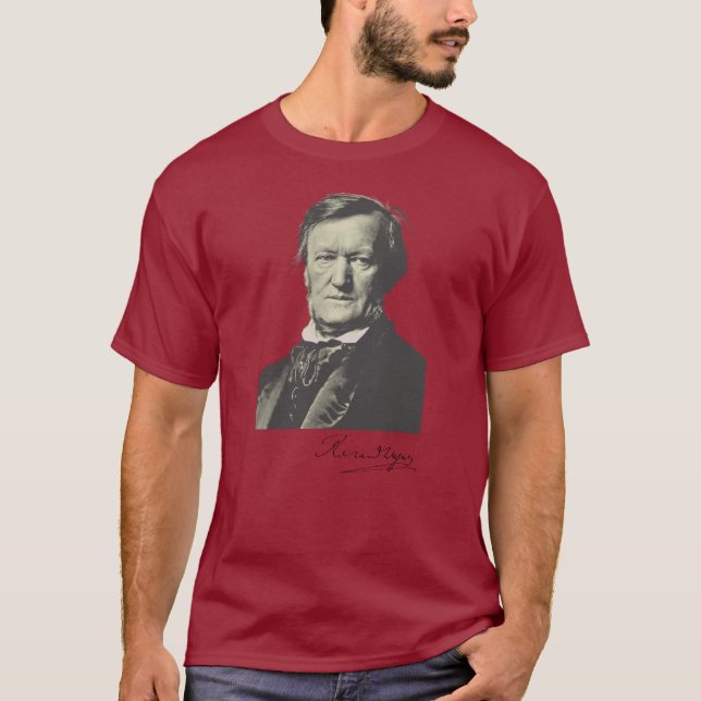 Porträtt av Richard Wagner T Shirt (Framsida)