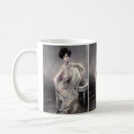 Porträtt av Rita de Acosta Lydig av Boldini Kaffemugg