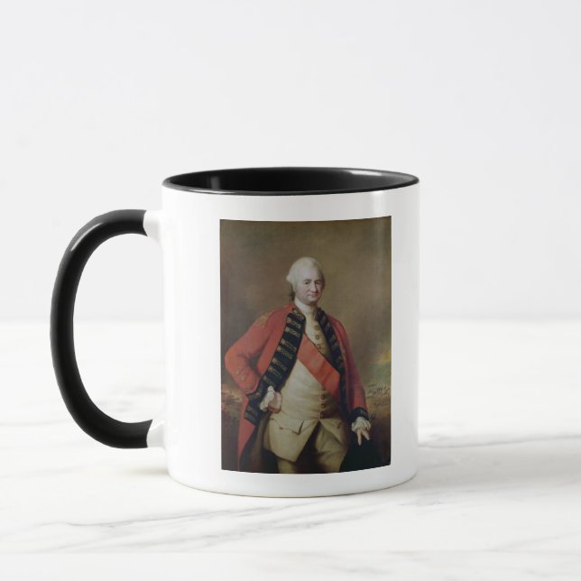 Porträtt av Robert Clive 1st Baron Clive, 1773 Mugg (Vänster)