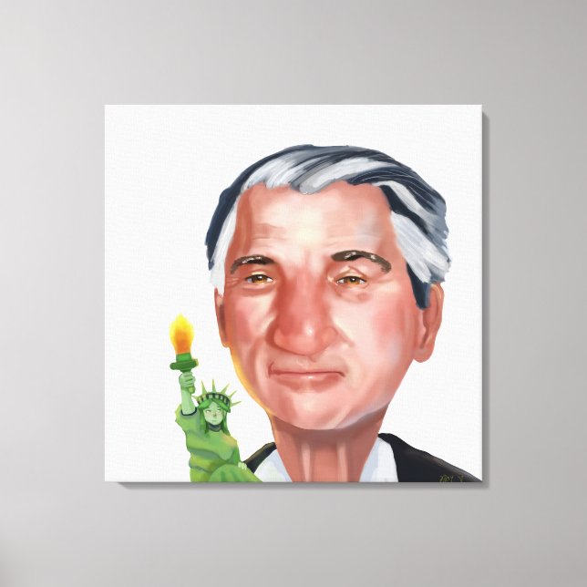 Porträtt av Robert Deniro Canvastryck (Framsida)