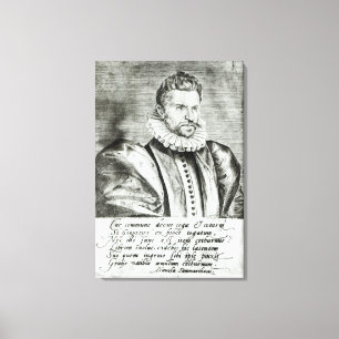 Porträtt av Robert Garnier Canvastryck