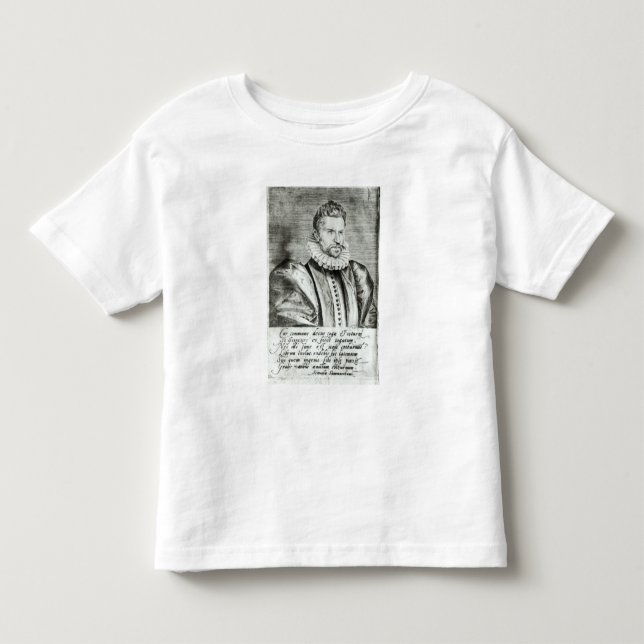 Porträtt av Robert Garnier Tee Shirt (Framsida)