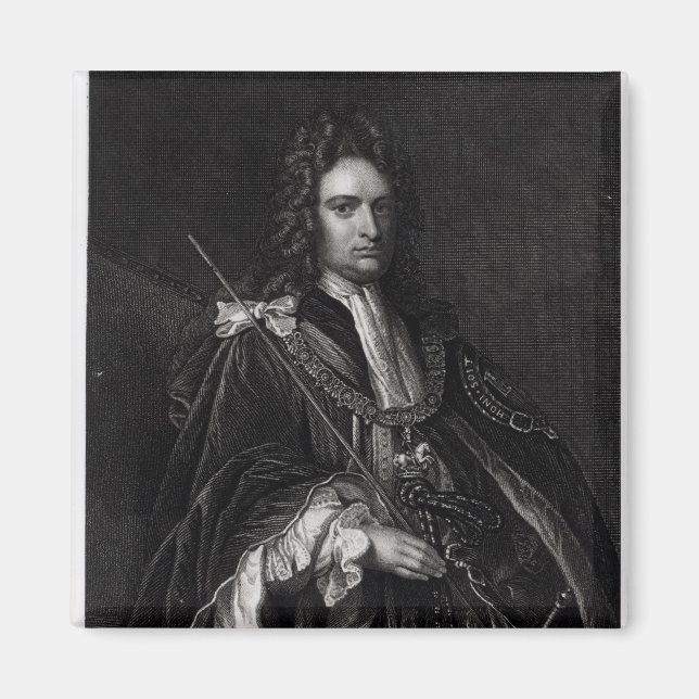 Porträtt av Robert Harley Magnet (Framsidan)