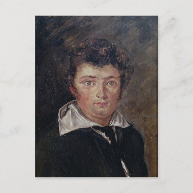 Porträtt av Robert Surcouf 1796 Vykort (Framsida)