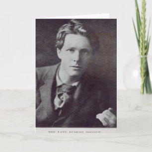 Porträtt av Rupert Brooke Kort