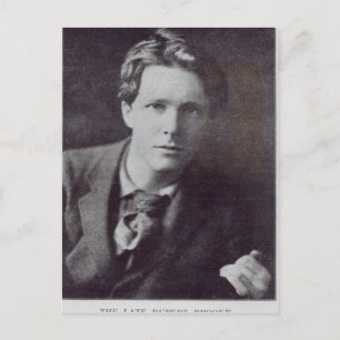 Porträtt av Rupert Brooke Vykort