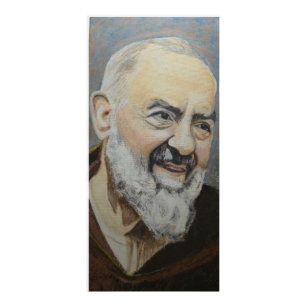 Porträtt av S:t Padre Pio av Pietrelcina Fototryck