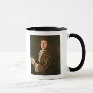Porträtt av Samuel Pepys 1666 Mugg
