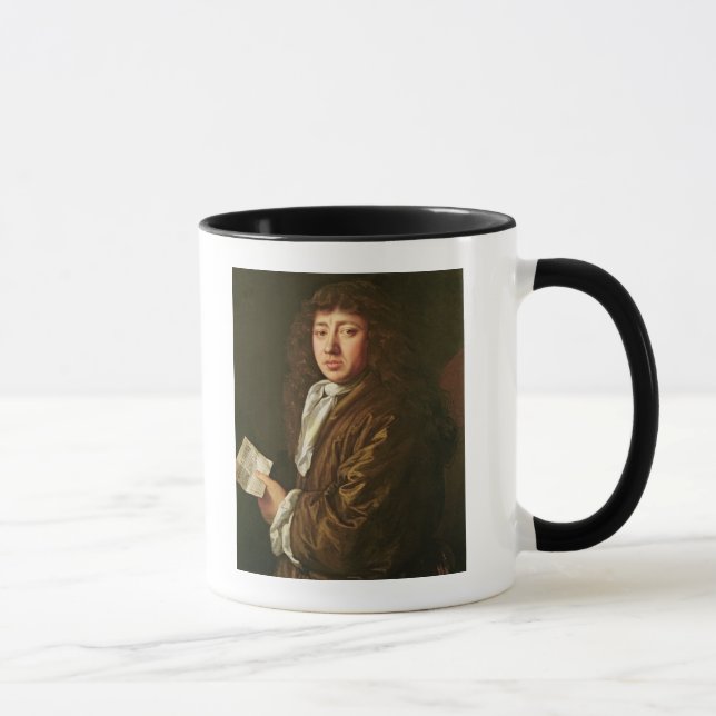 Porträtt av Samuel Pepys 1666 Mugg (Höger)