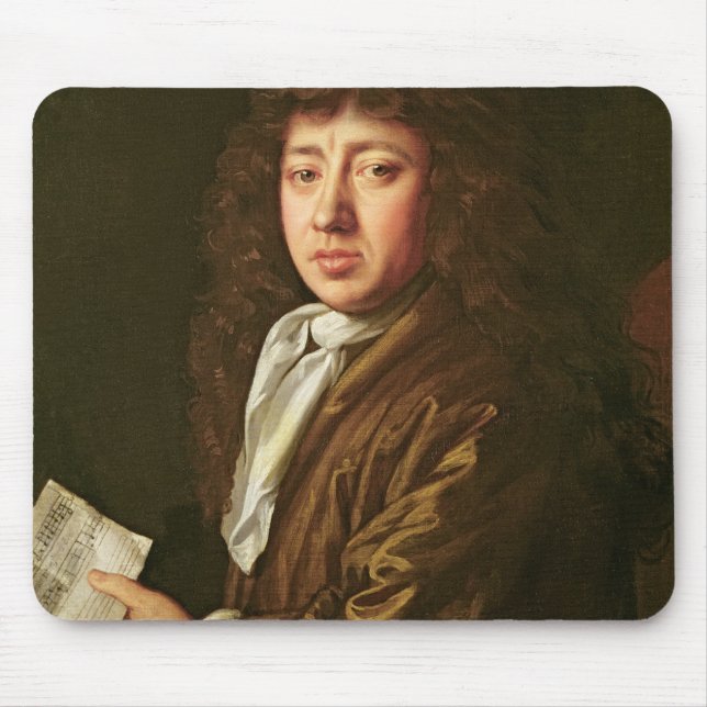 Porträtt av Samuel Pepys 1666 Musmatta (Framsidan)