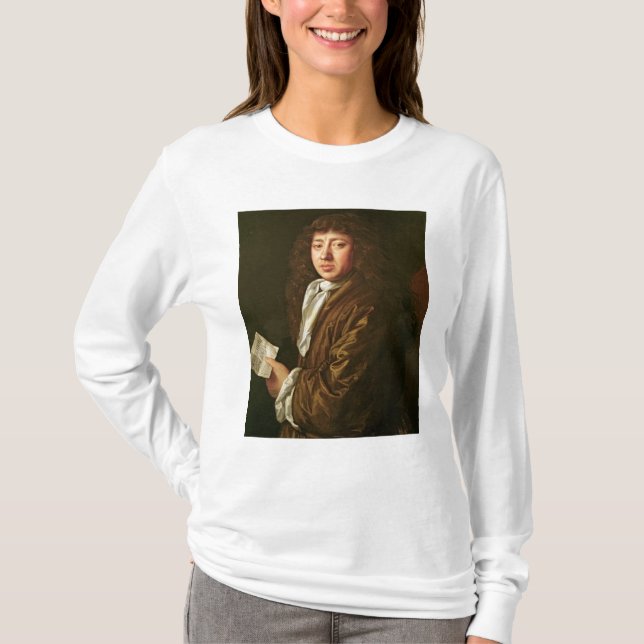 Porträtt av Samuel Pepys 1666 T Shirt (Framsida)