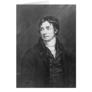 Porträtt av Samuel Taylor Coleridge Hälsningskort