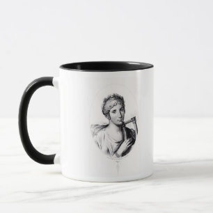 Porträtt av Sappho Mugg