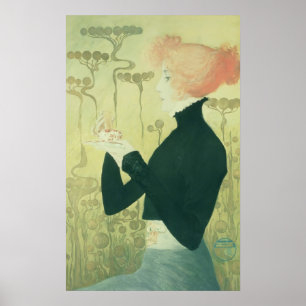 Porträtt av Sarah Bernhardt Poster