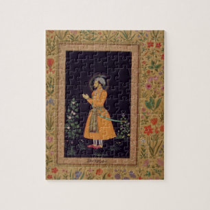 Porträtt av schahen Jahan (1592-1666) Mughal, Pussel