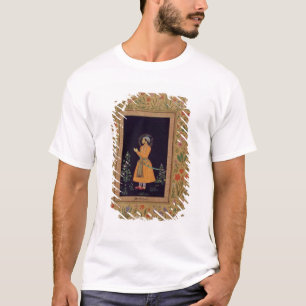 Porträtt av schahen Jahan (1592-1666) Mughal, T-shirt