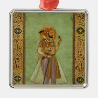 Porträtt av schahen Jahan, 1631, Mughal