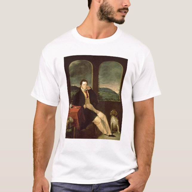 Porträtt av Schubert Tee Shirt (Framsida)