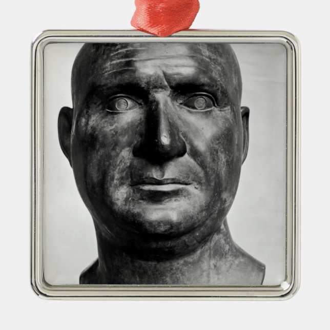 Porträtt av Scipio Africanus Julgransprydnad Metall (Framsidan)