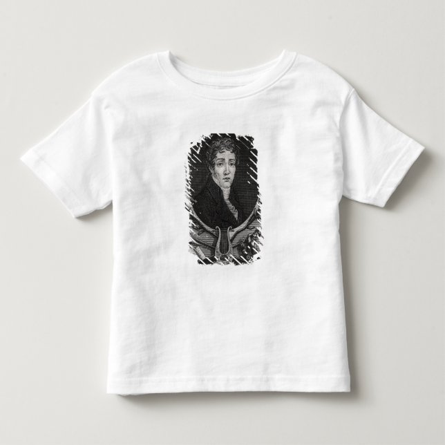 Porträtt av Sebastian-Roch Nicolas T Shirt (Framsida)