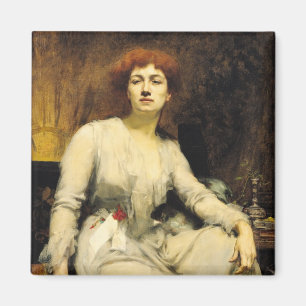Porträtt av Severine 1893 Magnet