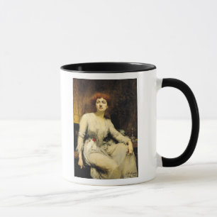 Porträtt av Severine 1893 Mugg