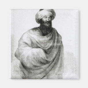 Porträtt av Sheikh Ibrahim eller Johann Ludwig Magnet