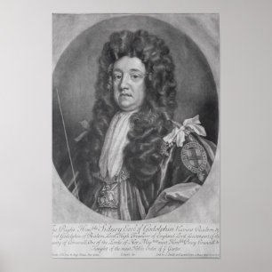 Porträtt av Sidney Godolphin Poster